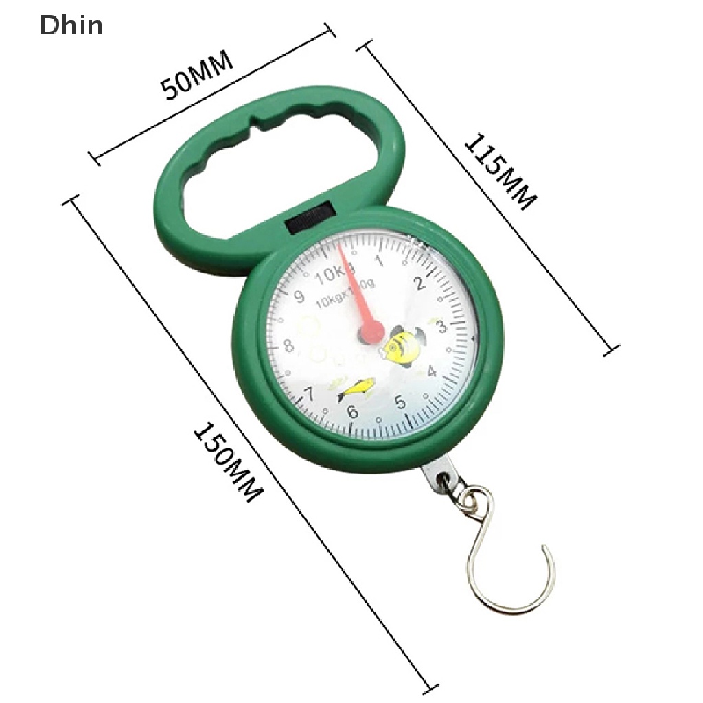Cân Điện Tử Mini Có Móc Treo Di Động Tiện Dụng Cho Câu Cá
