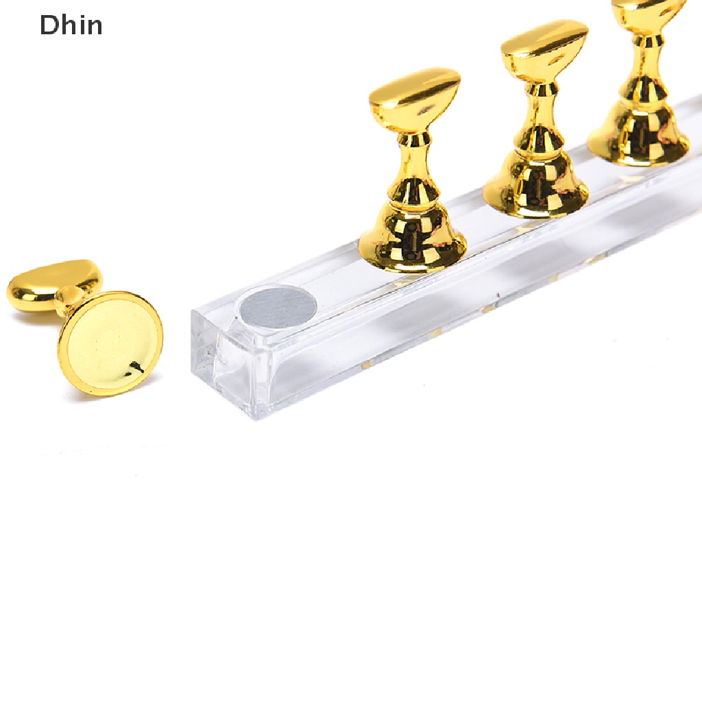 1 Bộ Giá Đỡ Trưng Bày Móng Tay Bằng Acrylic Pha Lê