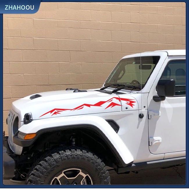 ☃Nhà Cửa☃ Sticker D-1888 Dán Trang Trí Xe Hơi Hình Đồ Họa Núi Rừng