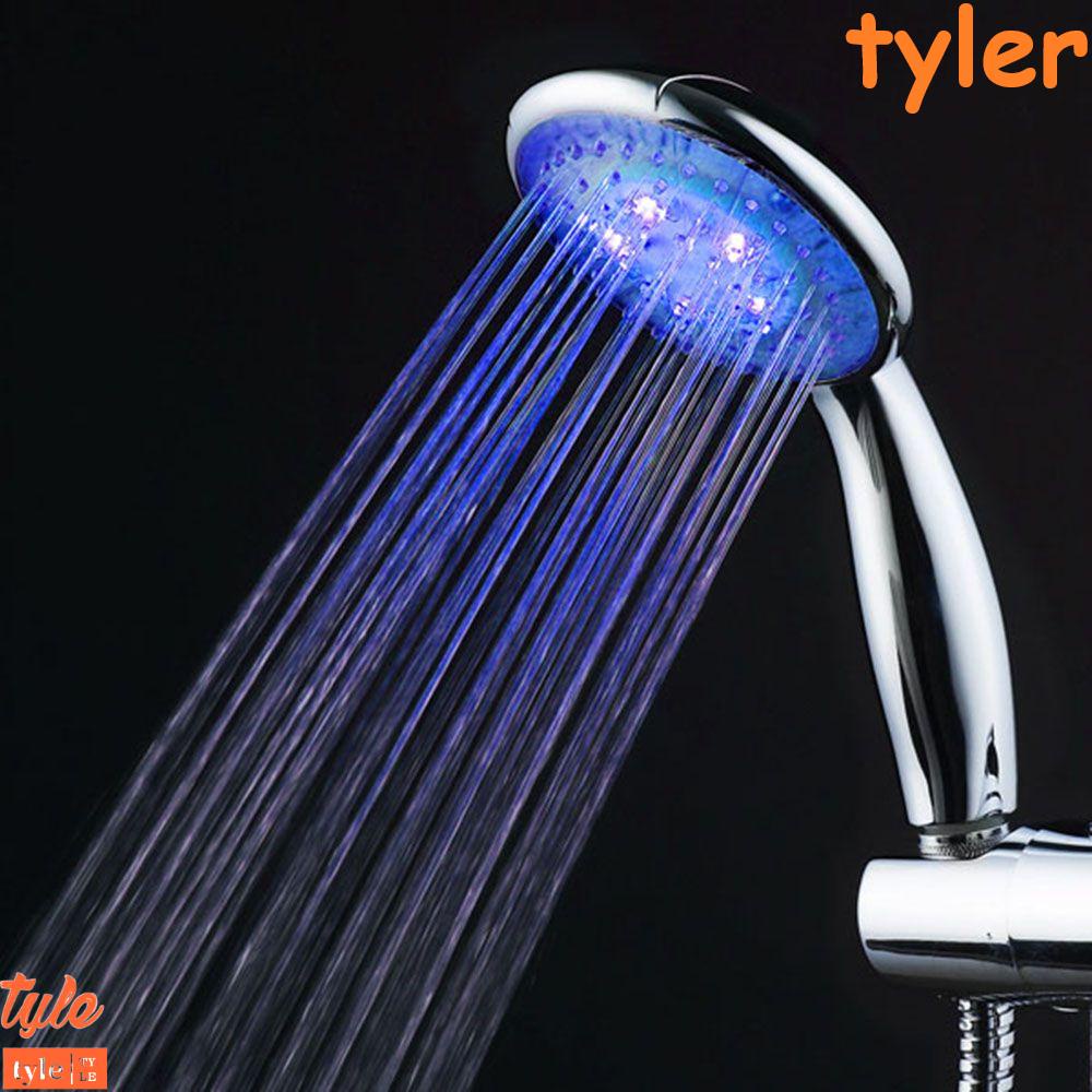 Đầu Vòi Hoa Sen Cầm Tay Tiết Kiệm Nước Có Đèn Phát Sáng Trong Đêm TYLER1