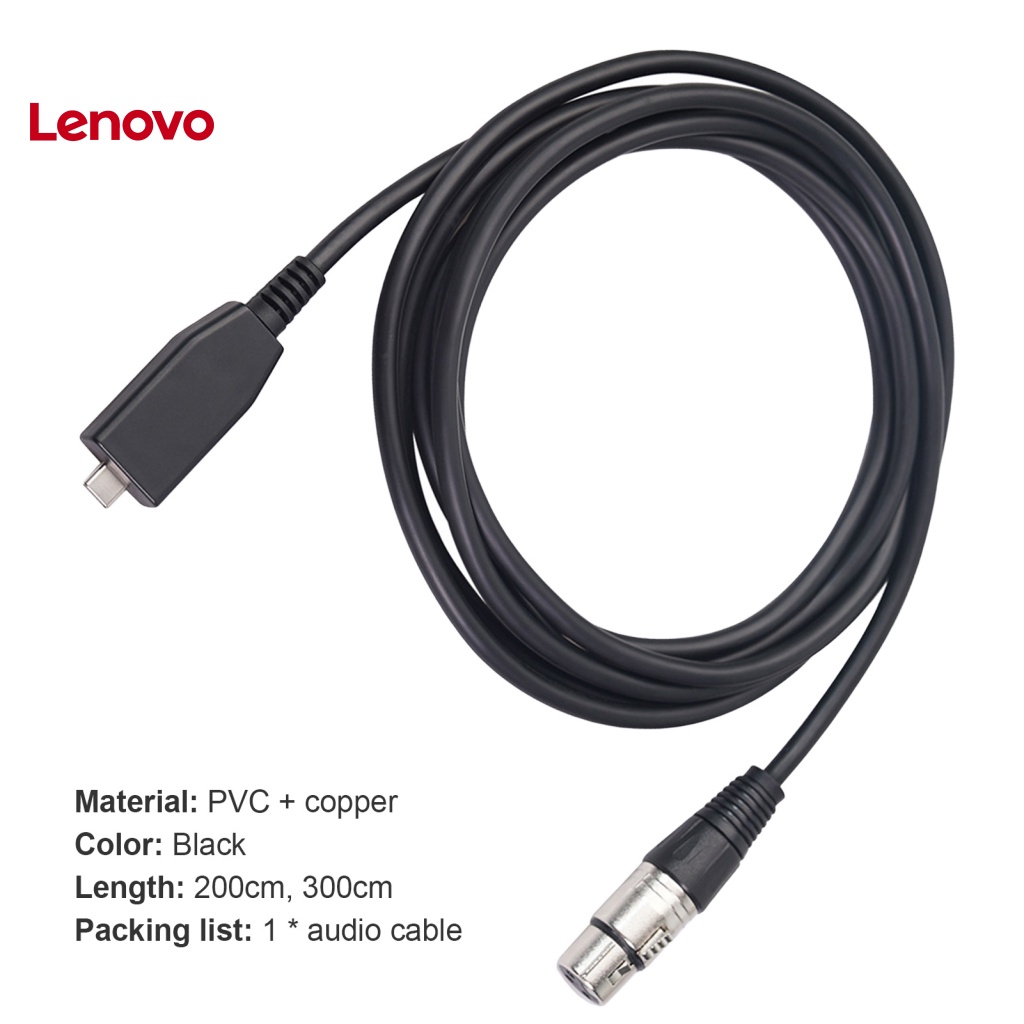 Dây Cáp Âm Thanh Hoa Hướng Dương Chống Ồn Độ Trung Thực Cao Từ Cổng Type-C XLR Sang Cổng Cắm Micro Cho Laptop
