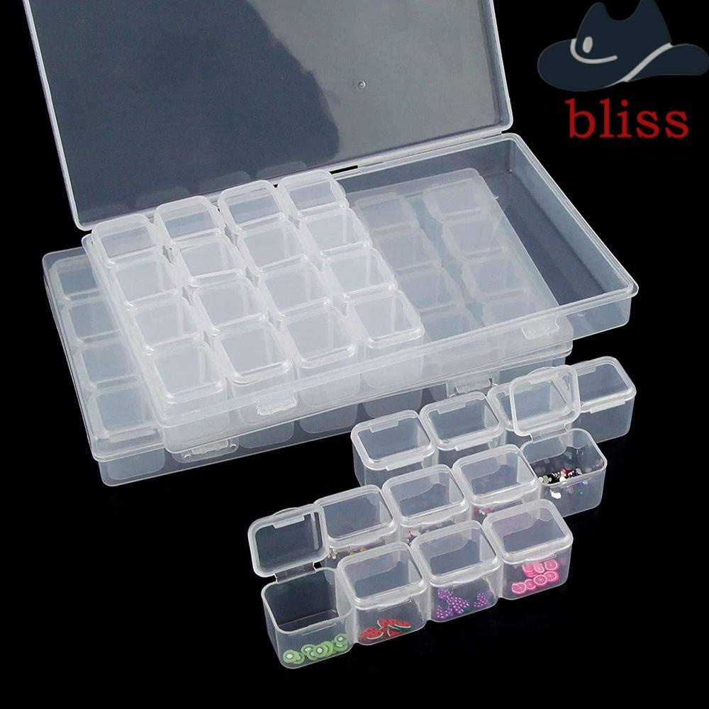 Hộp Đựng Trang Sức Bằng Nhựa 28 / 56 Ngăn DIY