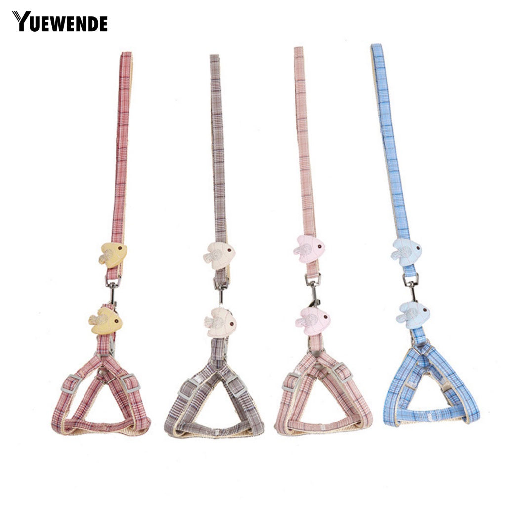 Dây Dắt Thú Cưng Đi Dạo Chống Mòn Hình Cá Dễ Thương