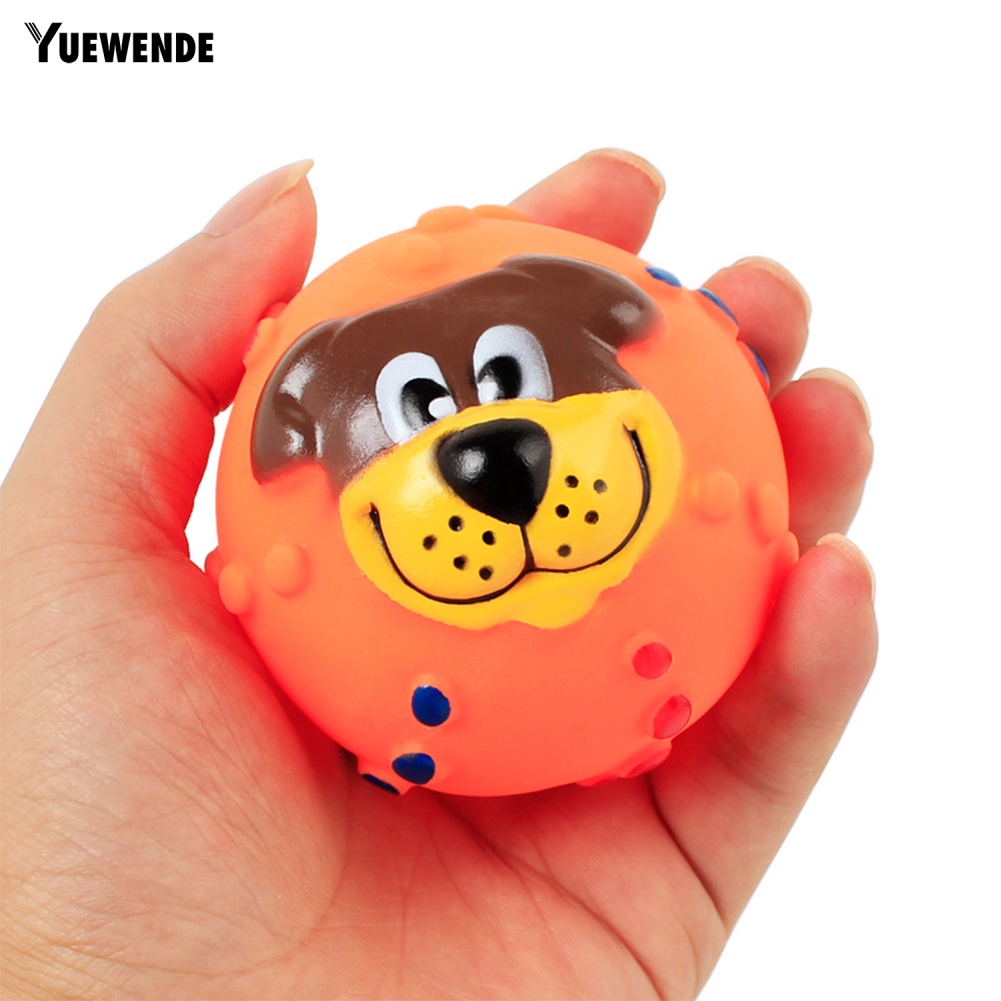 Bóng Đồ Chơi Mềm Có Âm Thanh Vui Nhộn Huấn Luyện Thú Cưng