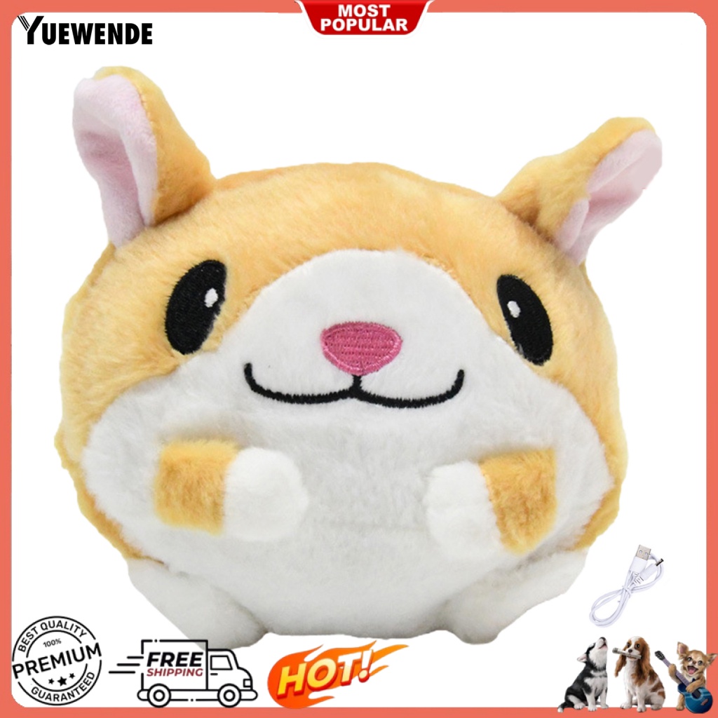 Bóng Lăn Đồ Chơi Có Âm Thanh Vui Nhộn Cho Thú Cưng Sạc USB