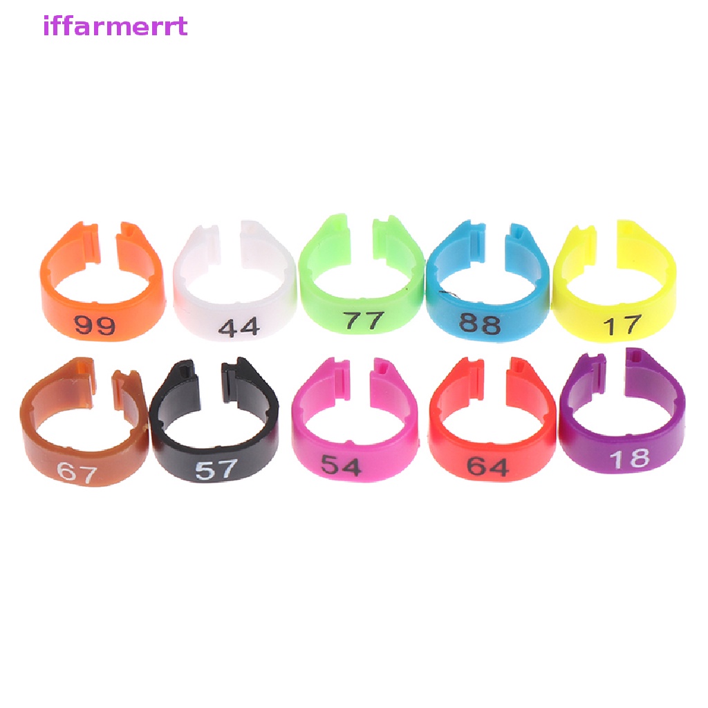 Set 100 Vòng Đánh Dấu Chân Gà Chim Bồ Câu Tiện Dụng