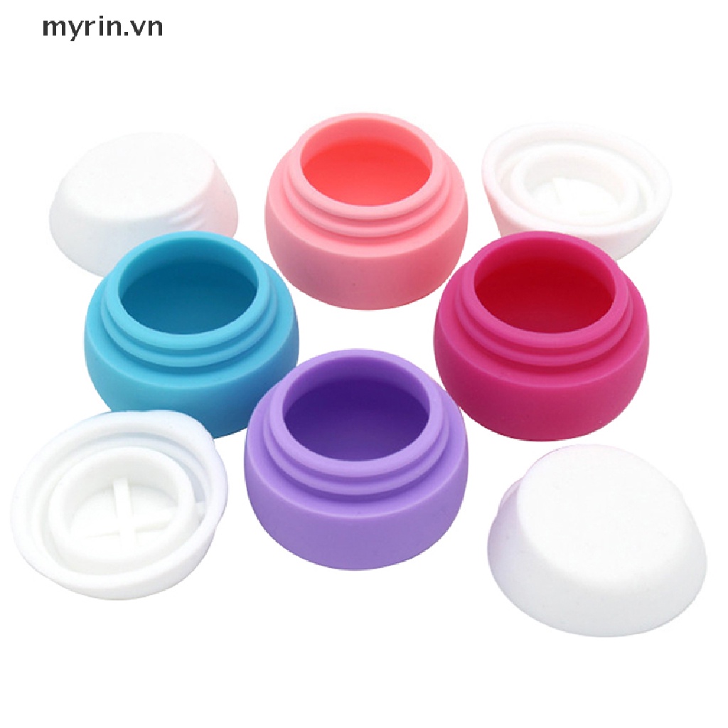 Hộp Đựng Kem / Thuốc Bằng Silicon 25ml Tiện Dụng Mang Theo Du Lịch