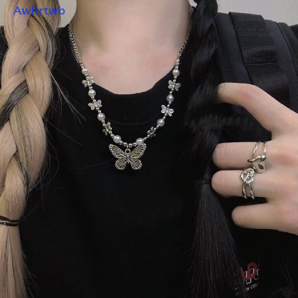 1 Vòng cổ Mặt Hình Bướm Đính Đá Thời Trang Dành Cho Nữ Mới