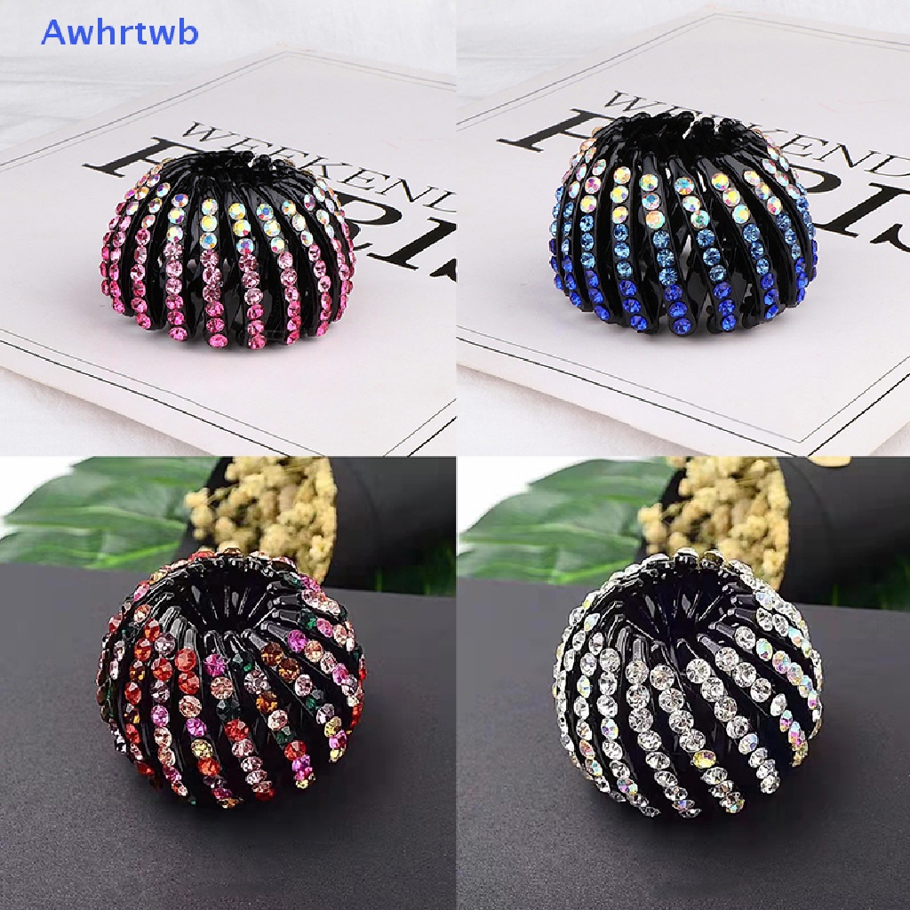 Kẹp Càng Cua Cố Định Đính Đá Cao Cấp Mới Cho Nữ