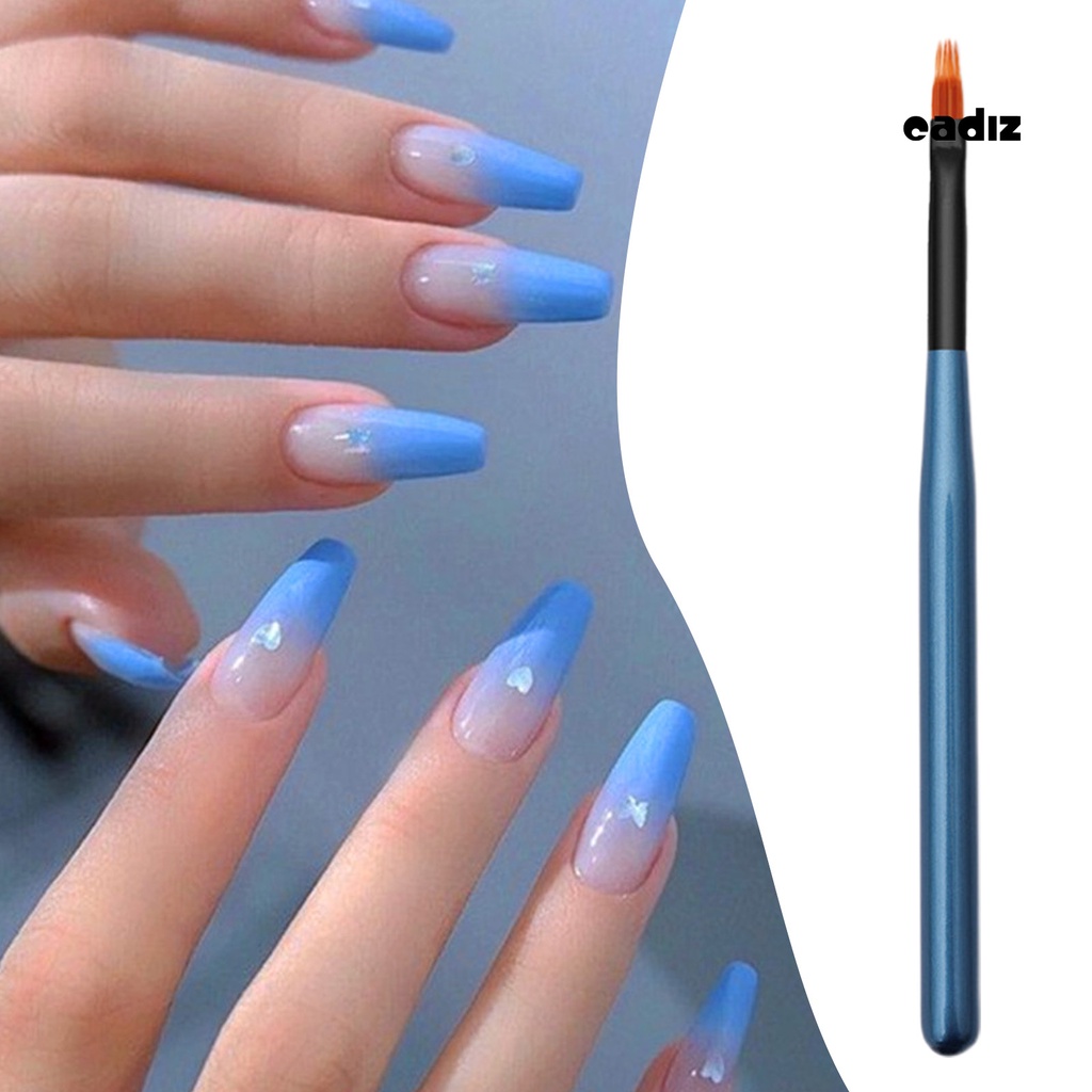 Cọ Vẽ Móng Nghệ Thuật Bằng Sợi Nylon Mềm Linh Hoạt Chống Trượt Tay Cầm Thoải Mái Đa Năng