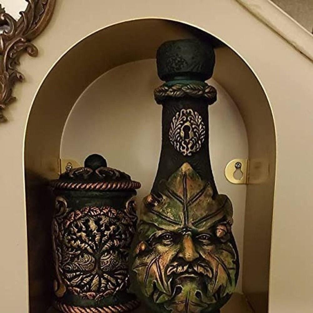 Bình Nước Họa Tiết Phù Thủy Phong Cách Gothic Cổ Điển Dùng Để Trang Trí Nhà