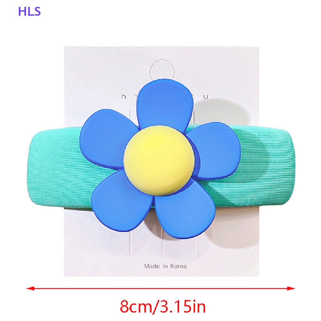 Kẹp Tóc Hình Hoa Nhiều Màu Sắc Ngọt Ngào Cho Nữ