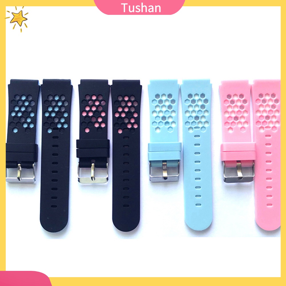 Dây Đeo Thay Thế Bằng Silicon Mềm Cho Đồng Hồ Thông Minh Trẻ Em