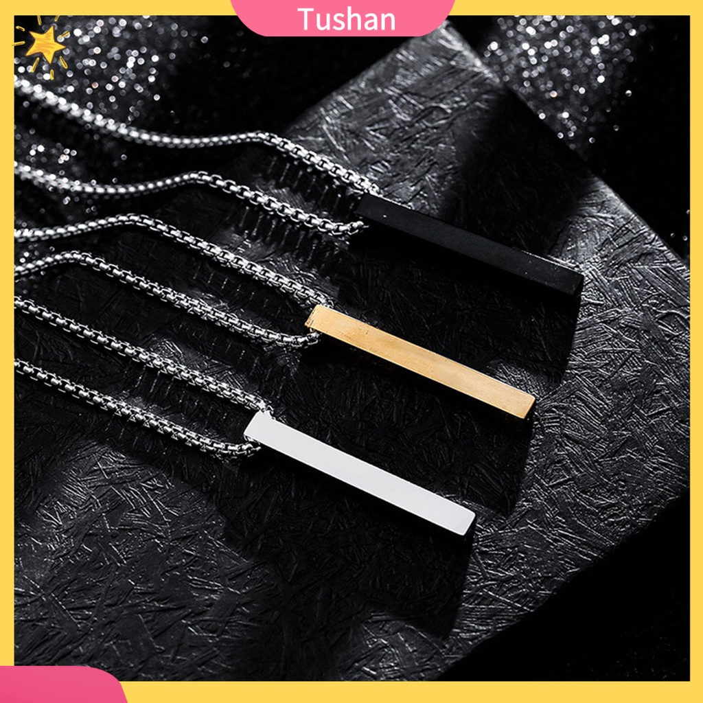 Vòng cổ Bằng Thép Không Gỉ Màu Sắc Thời Trang