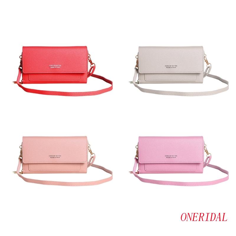 Túi Đeo Chéo Vai Bằng Da PU Đa Chức Năng Dành Cho Nữ