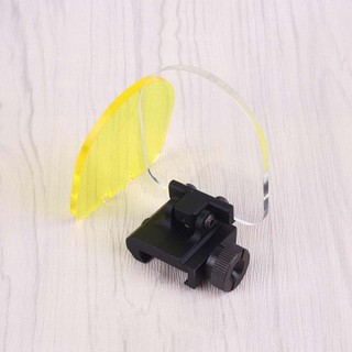 20mm Base Foldable Sight Scope Lens Screen Protector Shooting Eye Protector