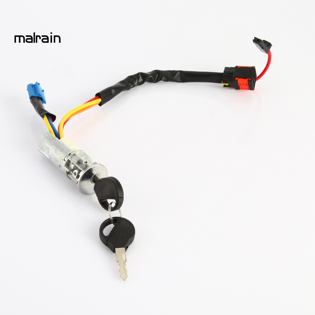 Bộ Ổ Khóa Đánh Lửa 4162P0 992712 Ốp Điện Thoại Chống Mòn Cho Peugeot 406 406