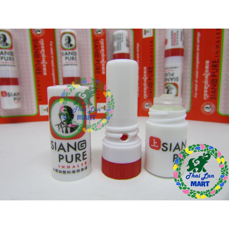 6 ỐNG HÍT THÔNG MŨI SIANG PURE HÀNG NỘI ĐỊA CHÍNH HÃNG THÁI LAN