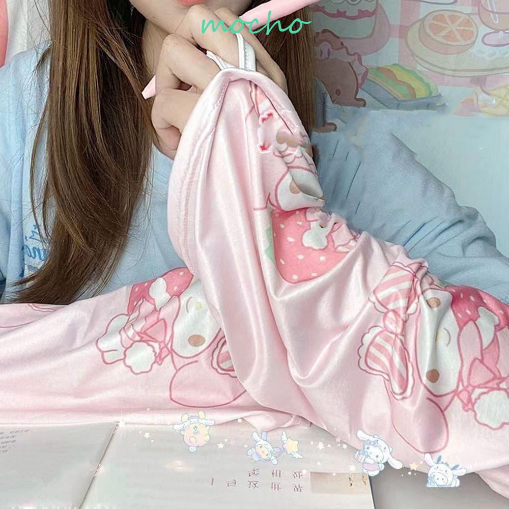 Găng Tay Lái Xe Mỏng Co Giãn Chống Tia UV In Họa Tiết Hoạt Hình Melody