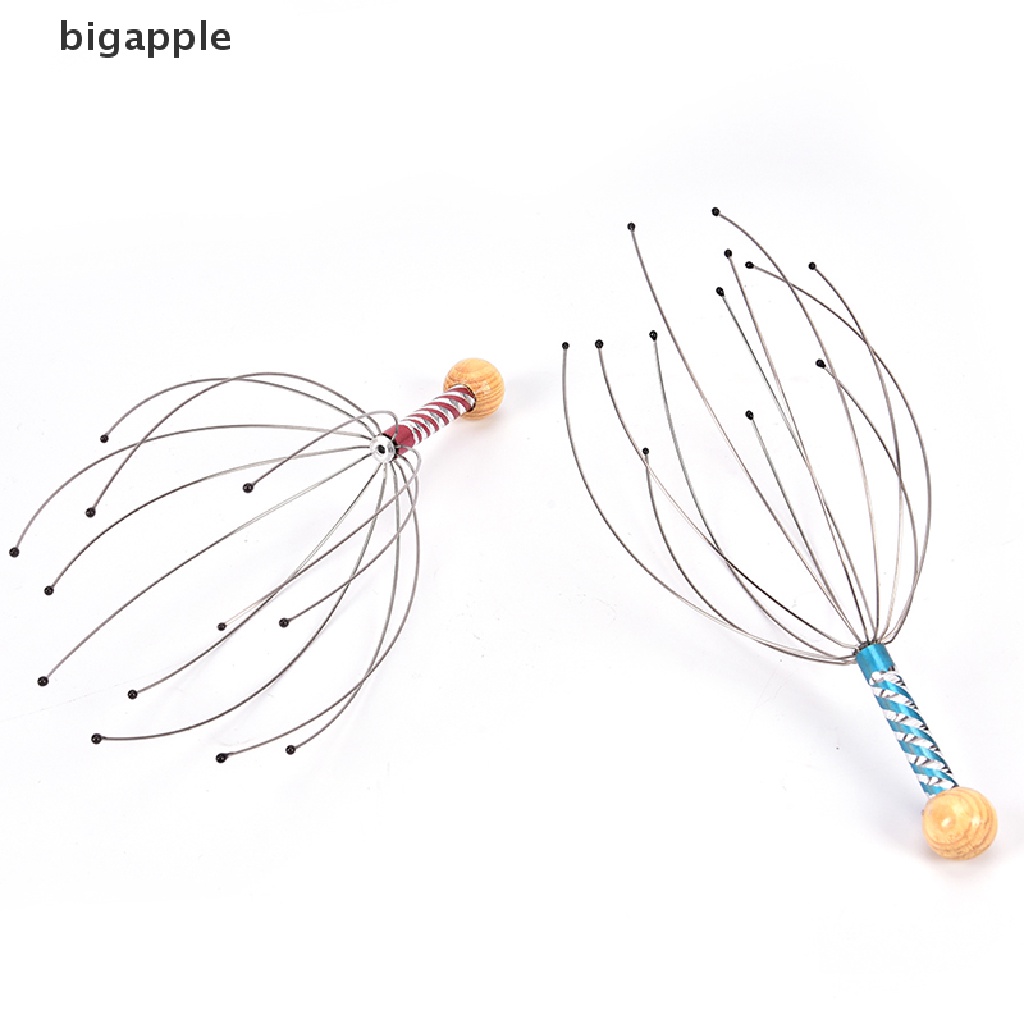 Dụng Cụ Mát Xa Da Đầu Cổ Thiết Kế Gợn Sóng Giúp Giảm Căng Thẳng Tiện Dụng