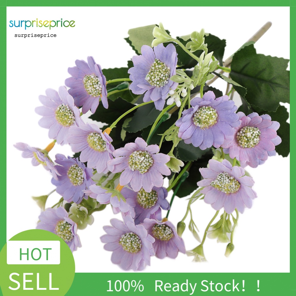 1 Bông Hoa Cúc Nhân Tạo Dùng Cho Trang Trí Tiệc Cưới