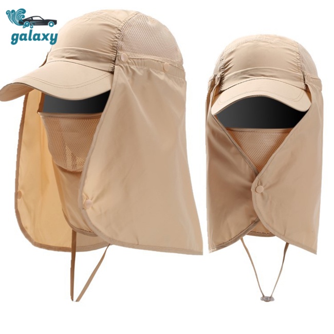 Galaxy Mũ Lưỡi Trai Chống Nắng Thoáng Khí Nhanh Khô Có Dây Đeo Tùy Chỉnh Tiện Dụng Cho Nam Và Nữ Ốp
