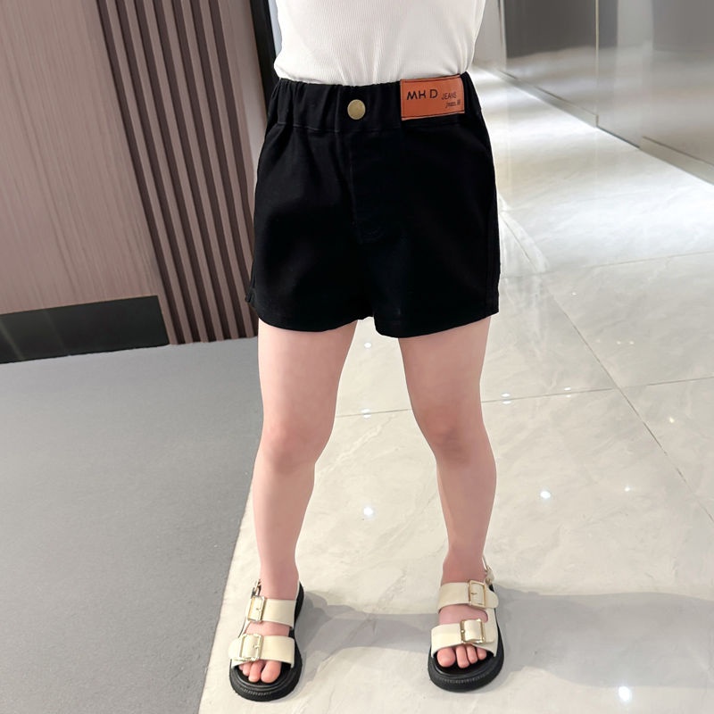 Hàng Mới Về Quần Short Cotton Trơn Thời Trang Mùa Hè Cho Bé Gái