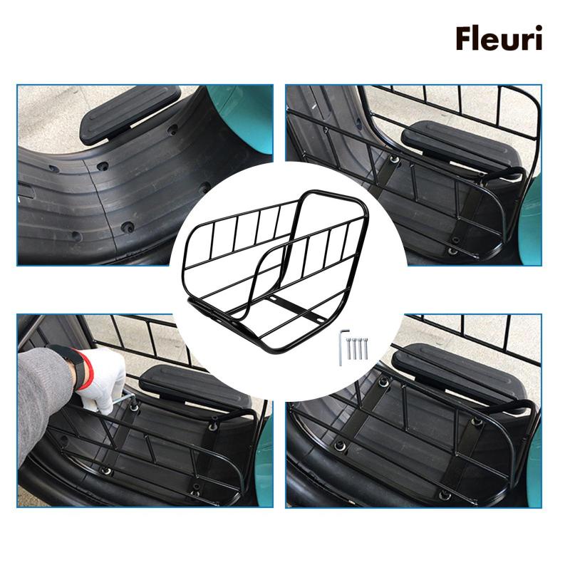 Giỏ Đựng Đồ Bằng Kim Loại Cho Xe Điện U1 Scooter