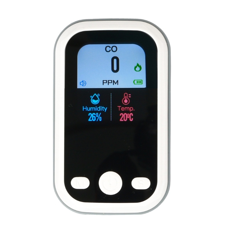 Thiết Bị Kiểm Tra Nhiệt Độ Khí Gas Carbon Monoxide