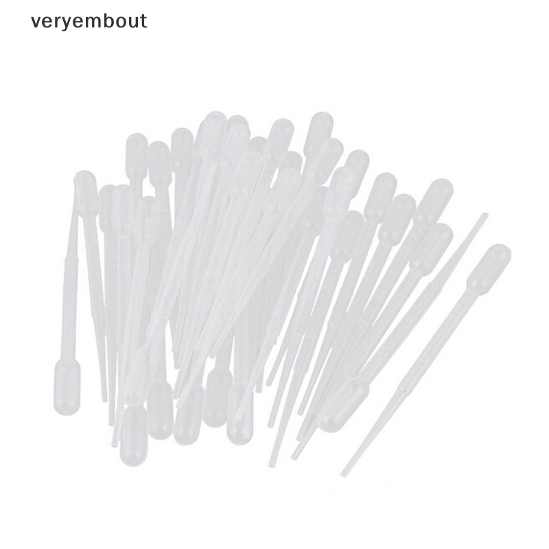 Set 100 Ống Nhỏ Giọt 0.2ML Bằng Poly Dùng Một Lần Tiện Dụng