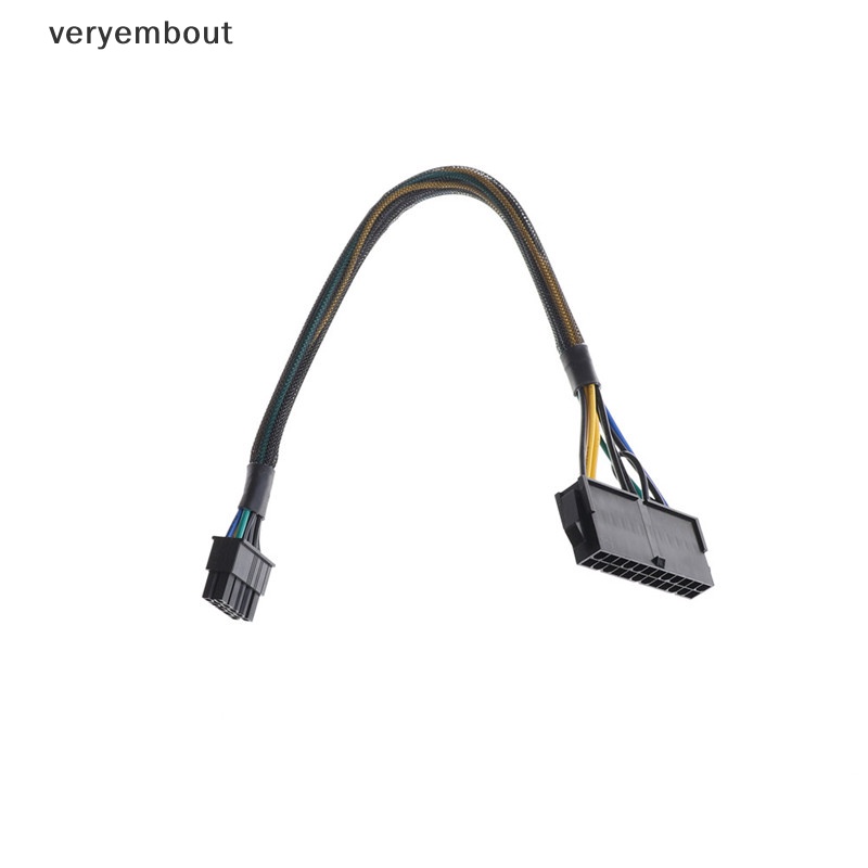 Dây Cáp Chuyển Đổi Nguồn Điện ATX PSU 24 Female Sang 10 Pin Cho Bo Mạch Chủ Lenovo