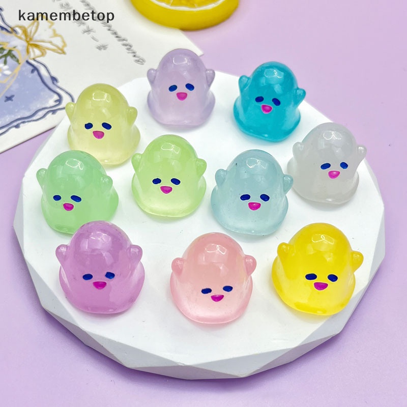 Bộ 3 Phụ Kiện Trang Trí Ốp Điện Thoại Hình Phong Cảnh Ma Dạ Quang DIY