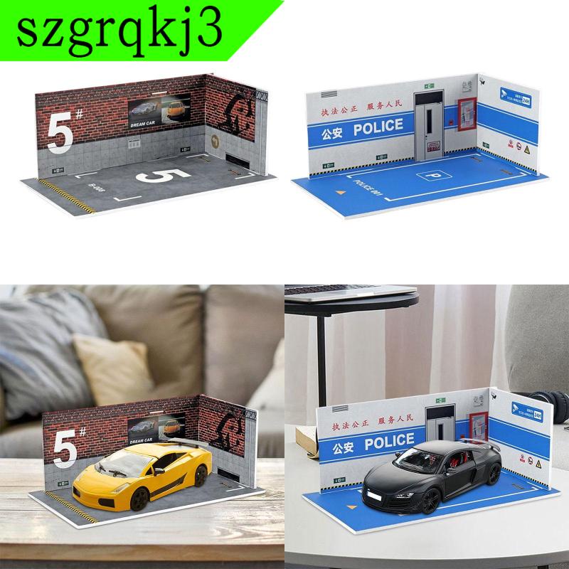 Mô Hình Đồ Chơi Xe Hơi Garage Diorama Tỷ Lệ 1 / 24 szgrqkj3