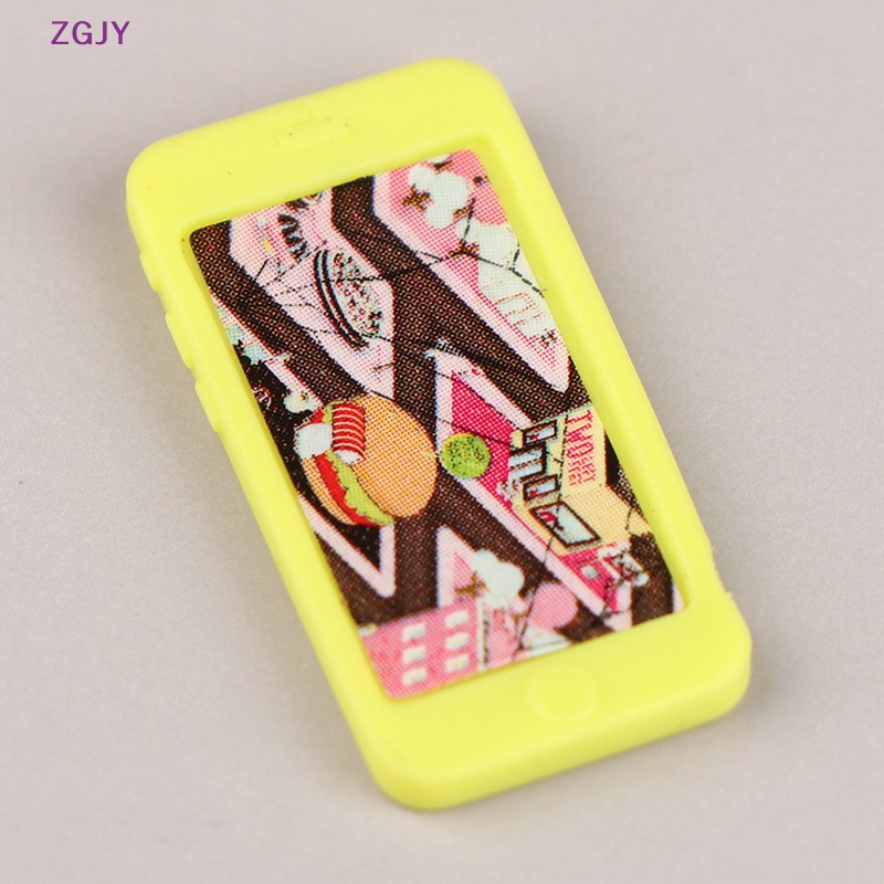 Set 5 Điện Thoại Mini Trang Trí Nhà Búp Bê Mới