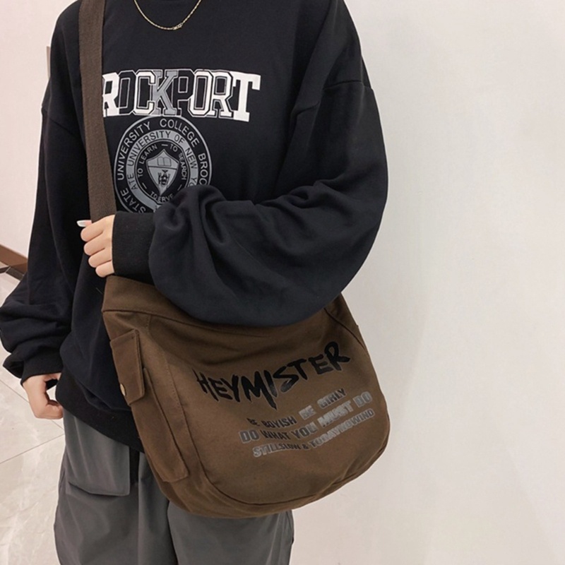 Túi Đeo Chéo Vai Bằng Vải Thời Trang Sành Điệu Cho Nữ