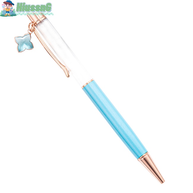 Bút Bi Rỗng Hình Cỏ Bốn Lá Nổi Cho Học Sinh Diy