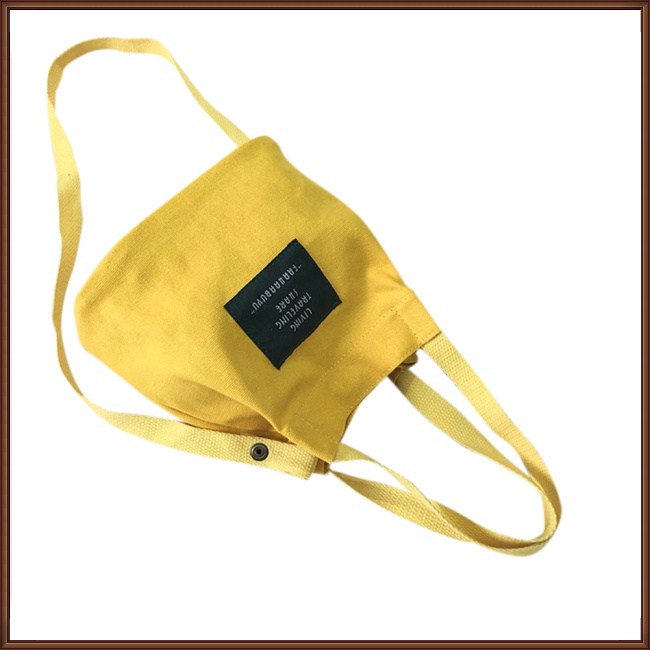 Túi Đeo Vai Bằng Vải Canvas Thiết Kế Nhỏ Gọn Thời Trang