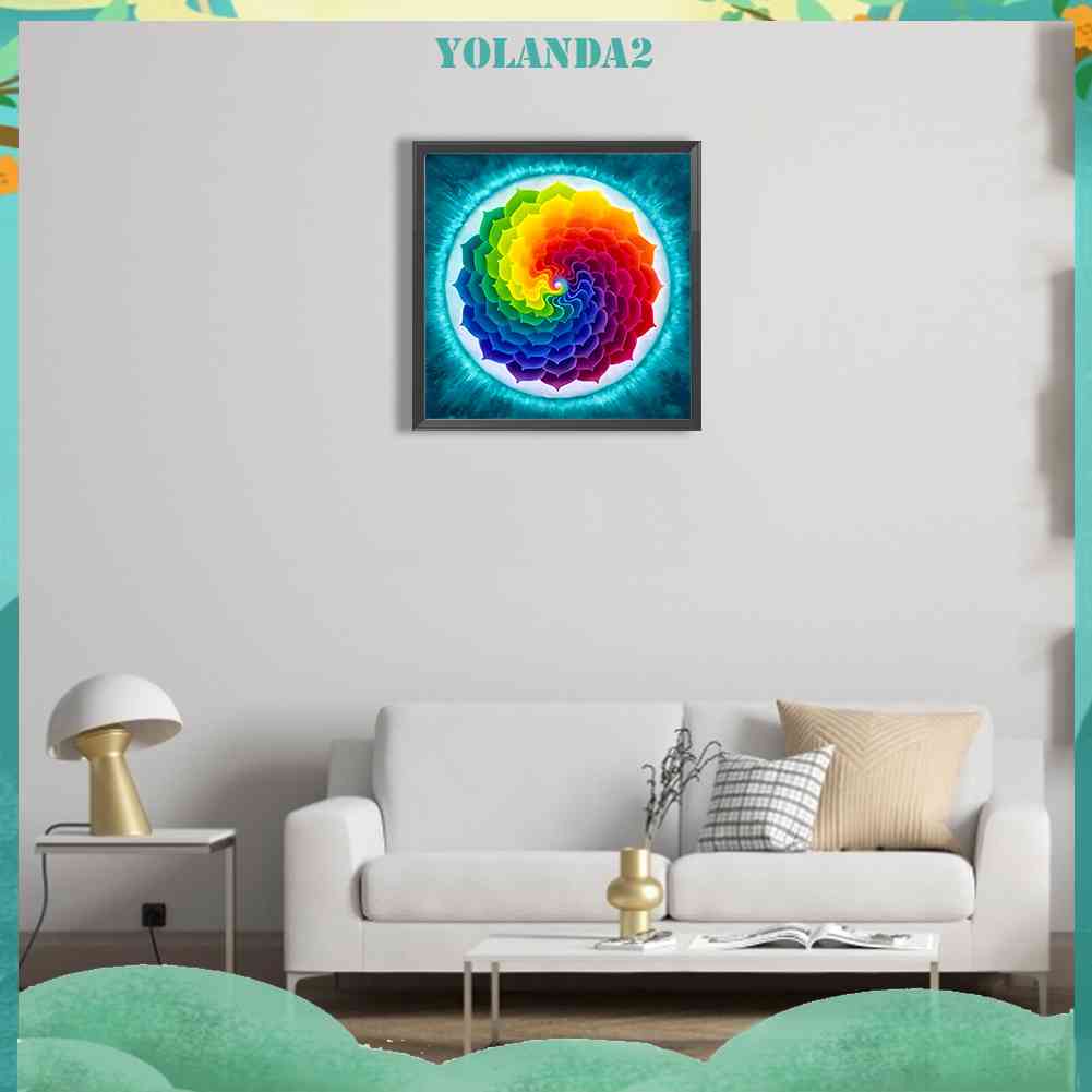 Bộ Tranh Đính Đá 5D DIY Hình Phi Tiêu Đầy Màu Sắc Để Trang Trí Nhà