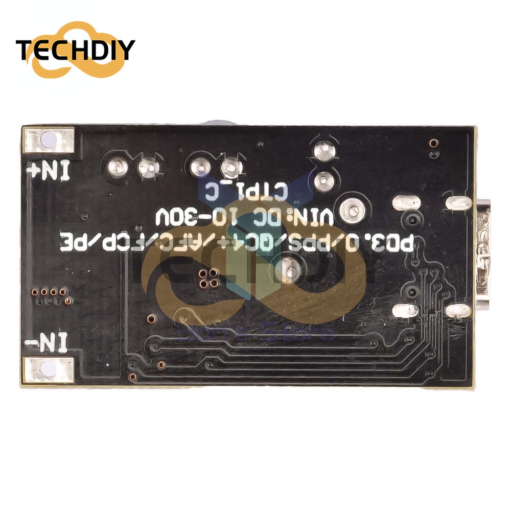 Bảng Mạch Hạ Áp USB Type-C QC3.0 PD3.0 Sạc Nhanh Cho iPhone 11 / 12 / 13 Huawei