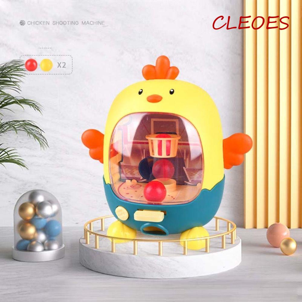 Đồ Chơi Bắn Bóng CLEOES Để Bàn Tương Tác Giữa Cha Mẹ Và Bé|Đồ Chơi Bắn Gà Vui Nhộn Độc Đáo|Bộ Trò Chơi Bóng Rổ Bằng Ngón Tay Độc Đáo