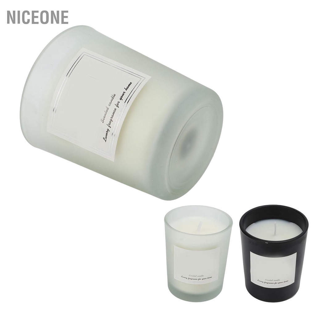 NiceOne  Nến thơm Sáp đậu nành tự nhiên Hương thơm mạnh mẽ Hương liệu tinh tế Quà tặng nến thơm