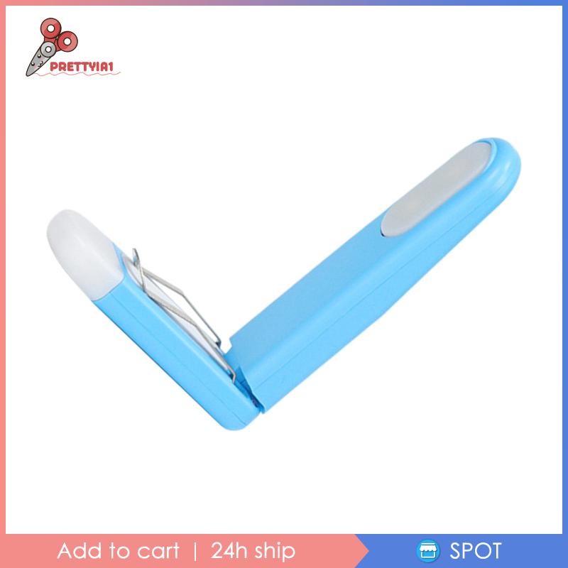 [Prettyia1] Đèn Đọc Sách Kẹp Cạnh Giường Ngủ Màu Trắng Có Thể Điều Chỉnh Độ Sáng