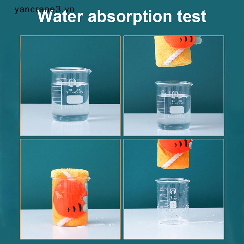 Khăn Lau Tay Vải Nhung San Hô Mềm Mại Thấm Hút Tốt 30 * 30cm {yancrane3.vn}