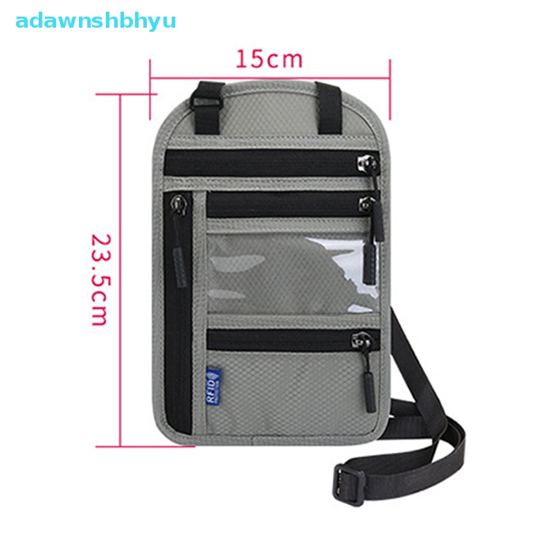 Túi Đựng Hộ Chiếu Đeo Vai / Đeo Cổ Kích Thước 23.5 * 15cm Tiện Dụng