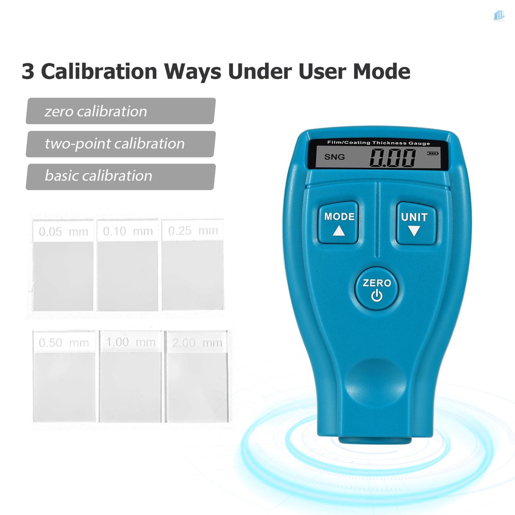 Dụng Cụ Đo Độ Dày Sơn Màn Hình LCD Kỹ Thuật Số Cho Xe Hơi (s2mwvn)