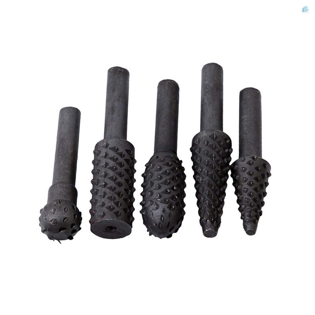 Bộ 5 Mũi Khoan Tròn 1 / 4-inch Chuyên Dụng Cho Chế Biến Gỗ