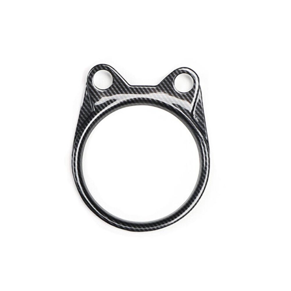 Viền Bọc Bảng Điều Khiển Cần Số Bằng ABS Họa Tiết Sợi Carbon Cho Nissan 370Z 2009-20