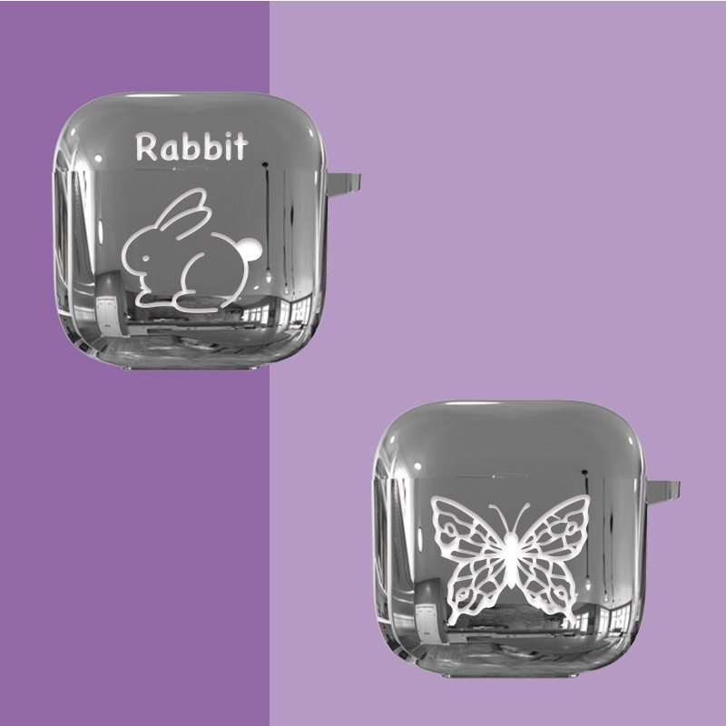 Vỏ Bảo Vệ Hộp Sạc Tai Nghe Redmi buds3 Bằng TPU Mềm Mạ Điện + Dây Đeo Chống Sốc Đơn Giản