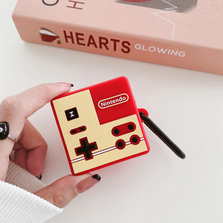 Vỏ Bảo Vệ Hộp Sạc Tai Nghe Bluetooth Samsung Galaxy buds live / buds 2 2pro / buds pro Bằng Silicon Họa Tiết Hoạt Hình Vui Nhộn