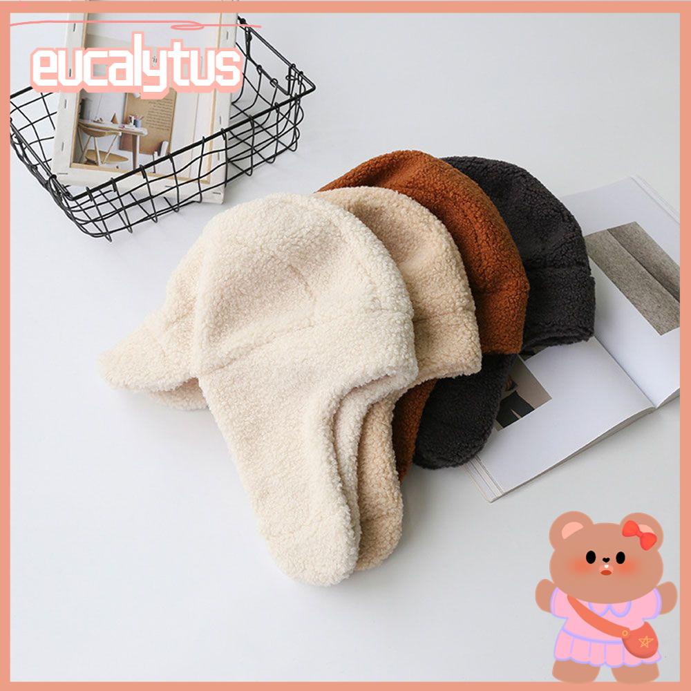 Mũ Beanie Che Tai Giữ Ấm Dành Cho Nữ